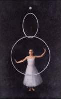 A Sky Full of Memories 58x36  photo-encaustic  painting with quartz crystals  by Maggie Hasbrouck 2023